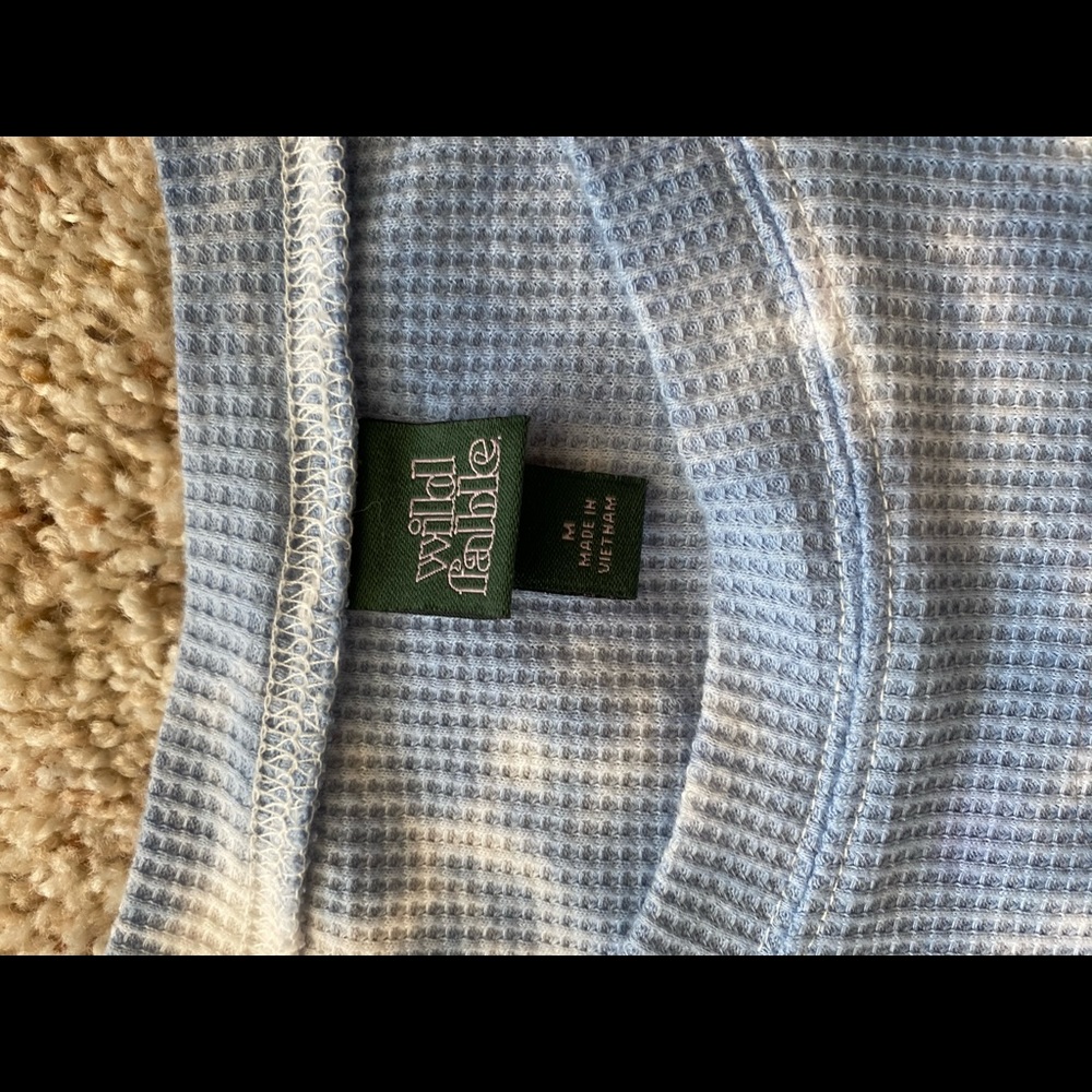 Wild Fable Tie Dye Waffle Top - Picture 2 of 4